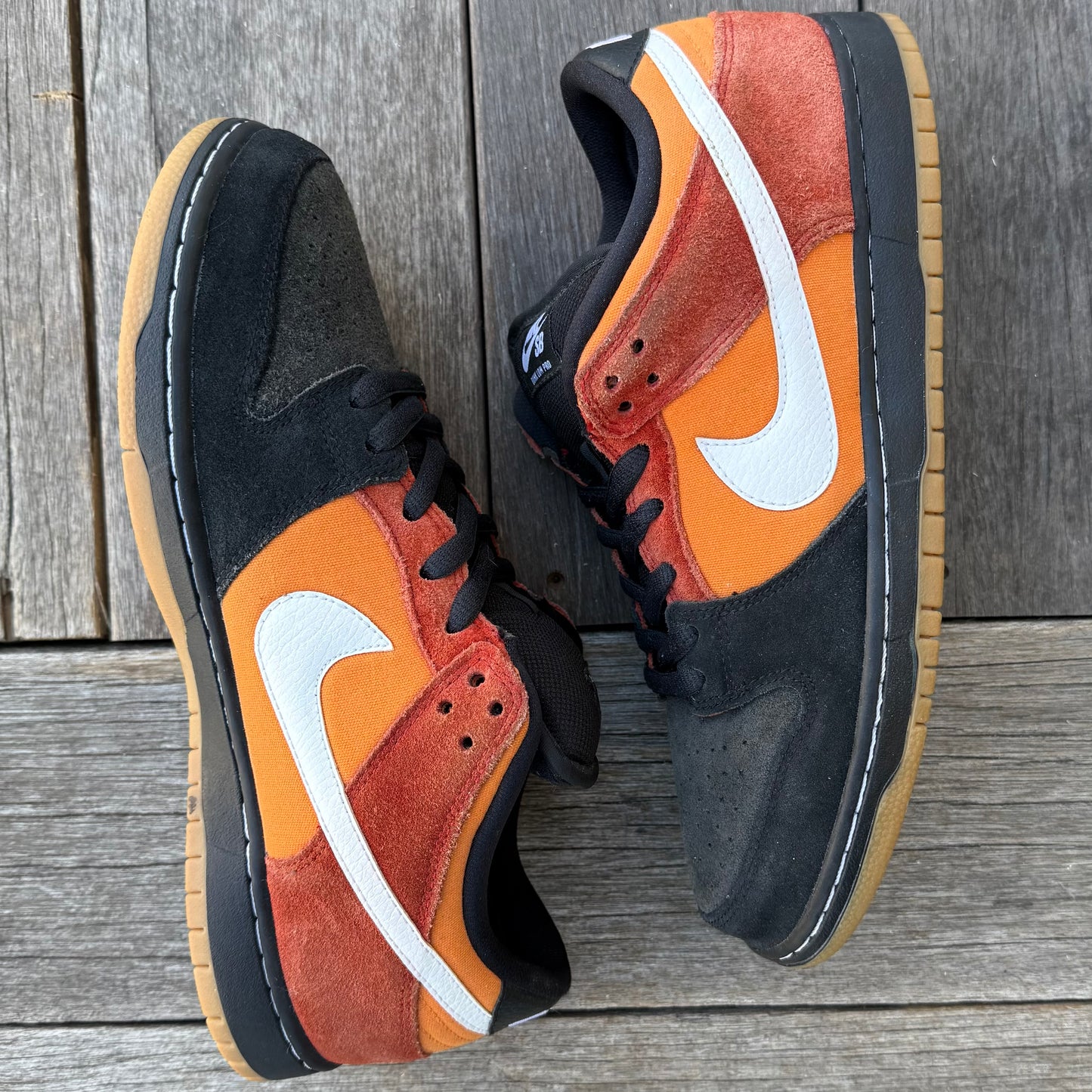 Nike SB Dunk Low Reverse RayGun Cinnabar Size 11