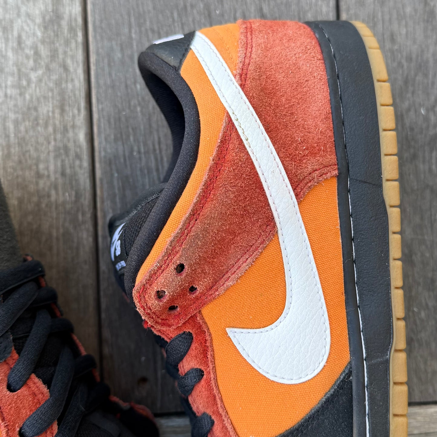 Nike SB Dunk Low Reverse RayGun Cinnabar Size 11