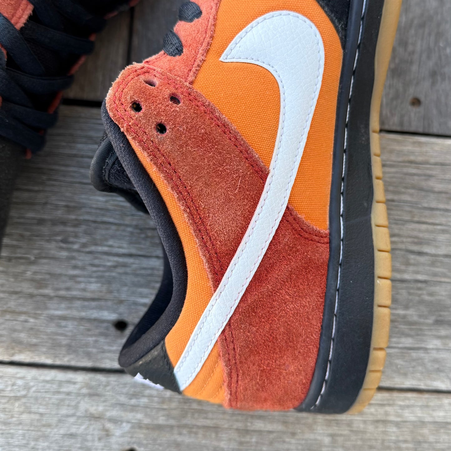 Nike SB Dunk Low Reverse RayGun Cinnabar Size 11