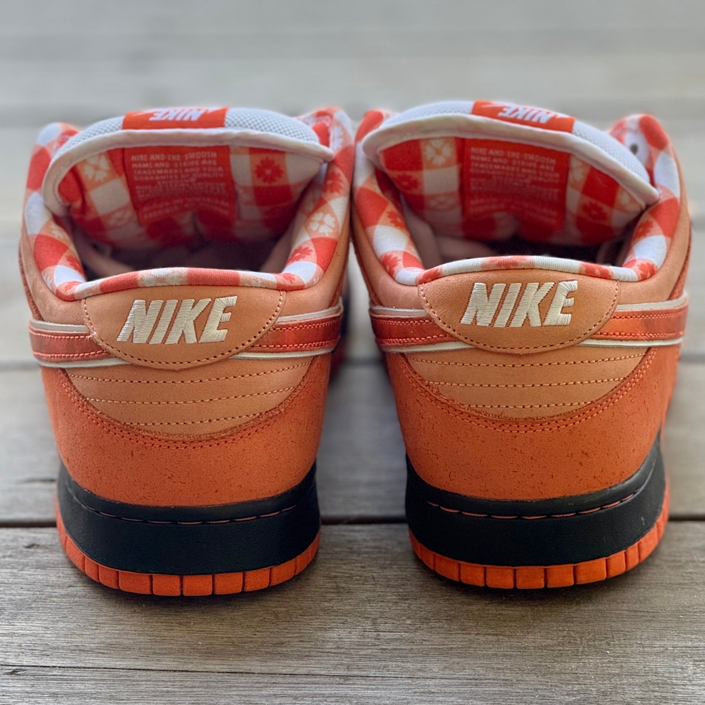 Nike SB Dunk Low Orange Lobster Size 13
