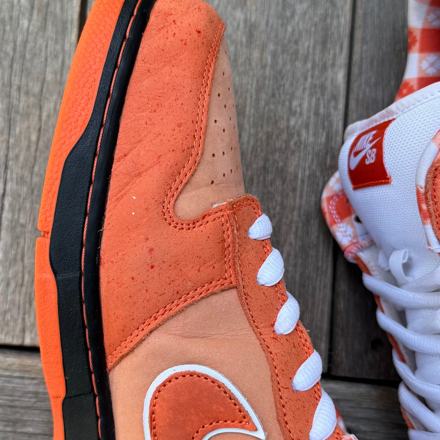 Nike SB Dunk Low Orange Lobster Size 13