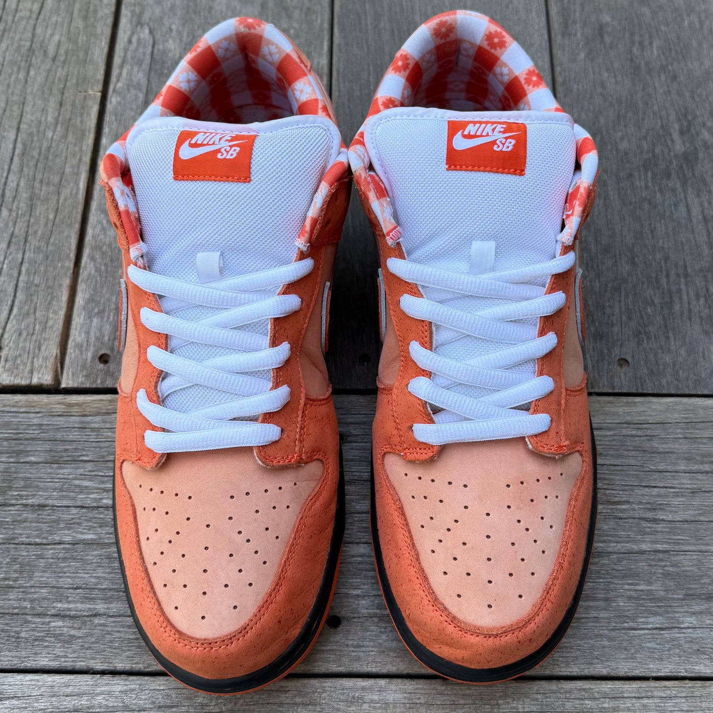 Nike SB Dunk Low Orange Lobster Size 13
