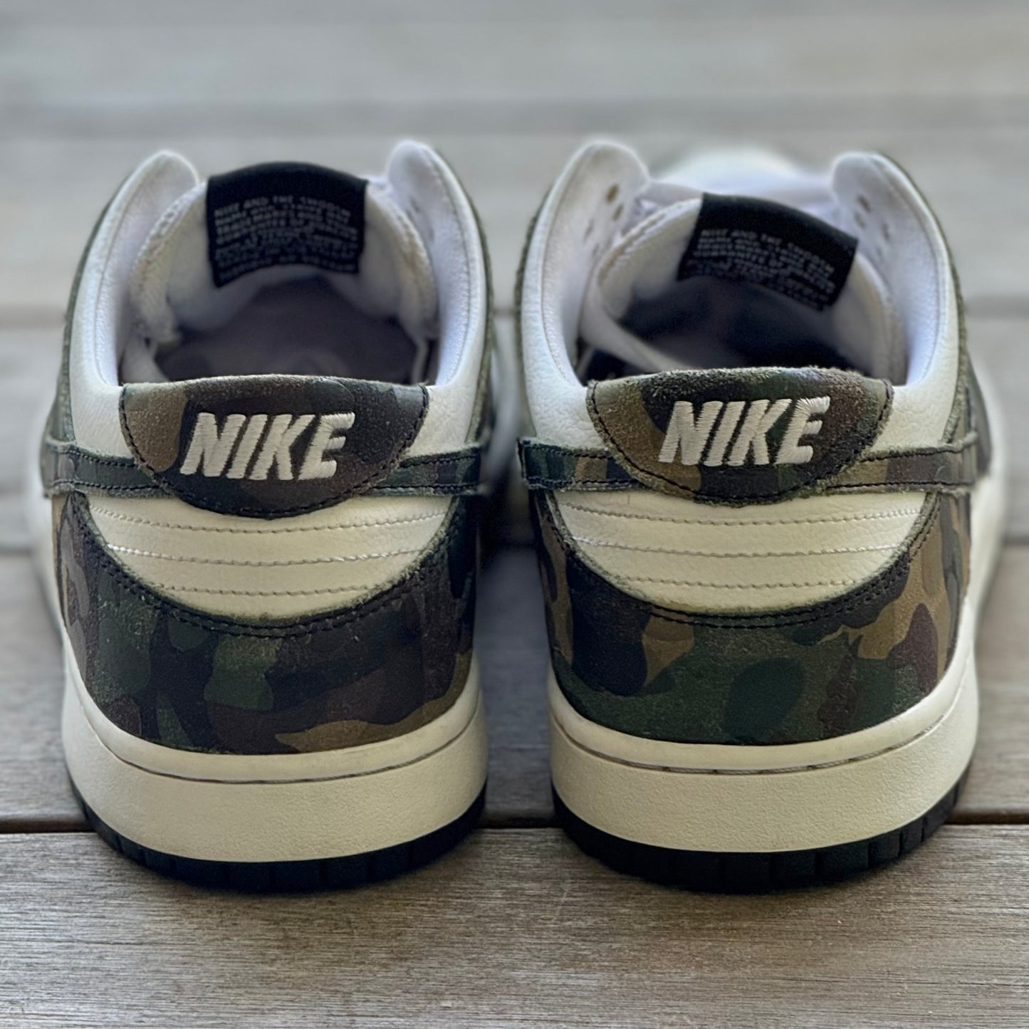 Nike SB Dunk Low Legion Green Camo Size 10.5