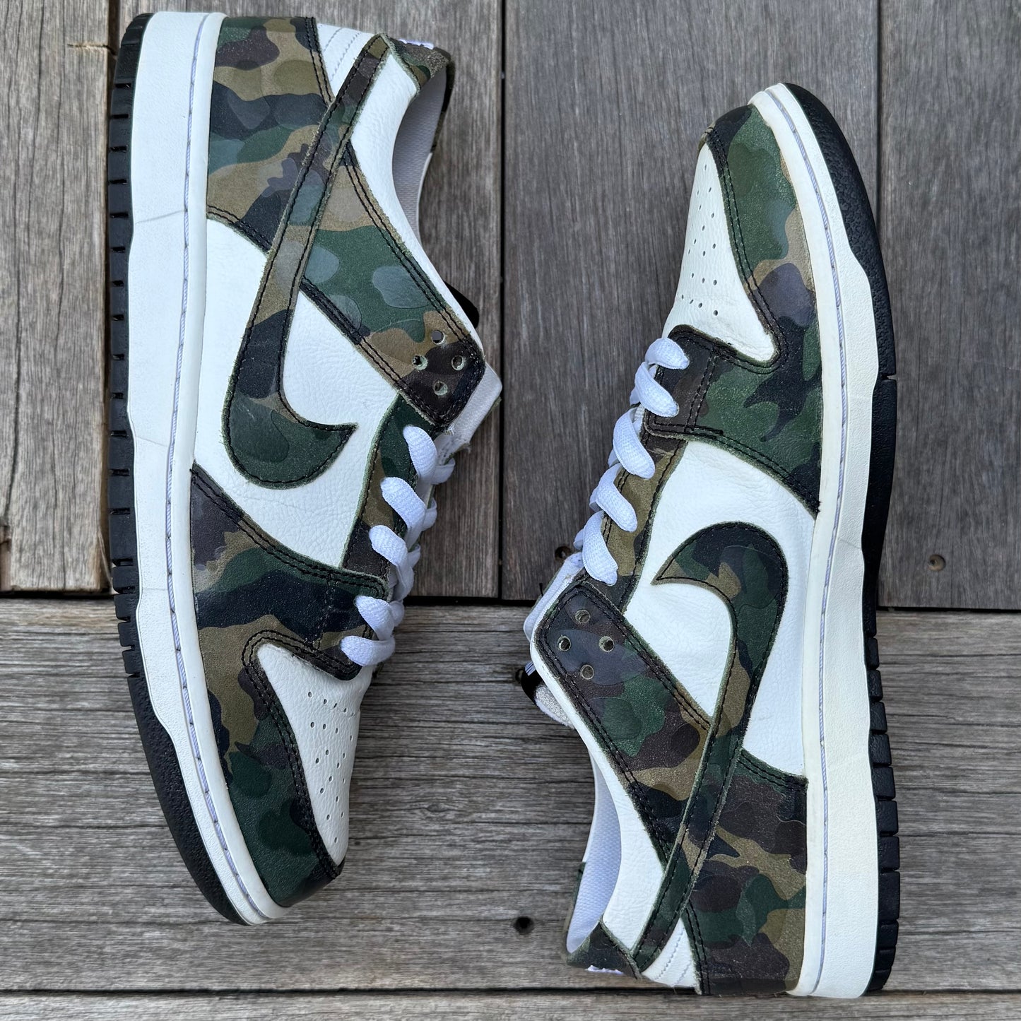 Nike SB Dunk Low Legion Green Camo Size 10.5