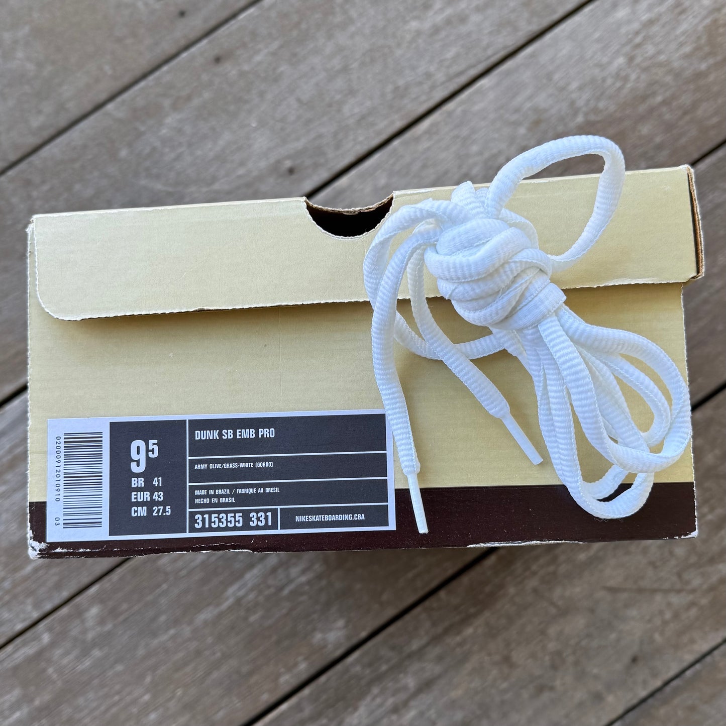 Nike SB Dunk Low BCS1 EMB Cesar Gordo Size 9.5