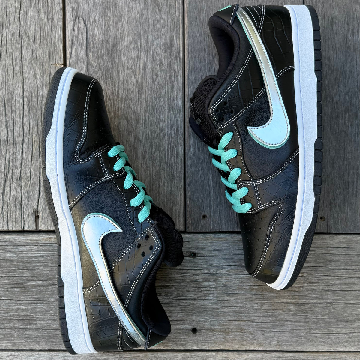 Nike SB Dunk Low Black Diamond Size 11