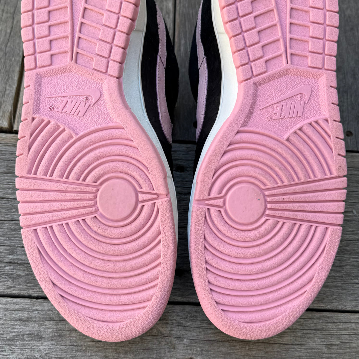 Nike Dunk Low 6.0 Black Perfect Pink Ostrich WMNS Size 12