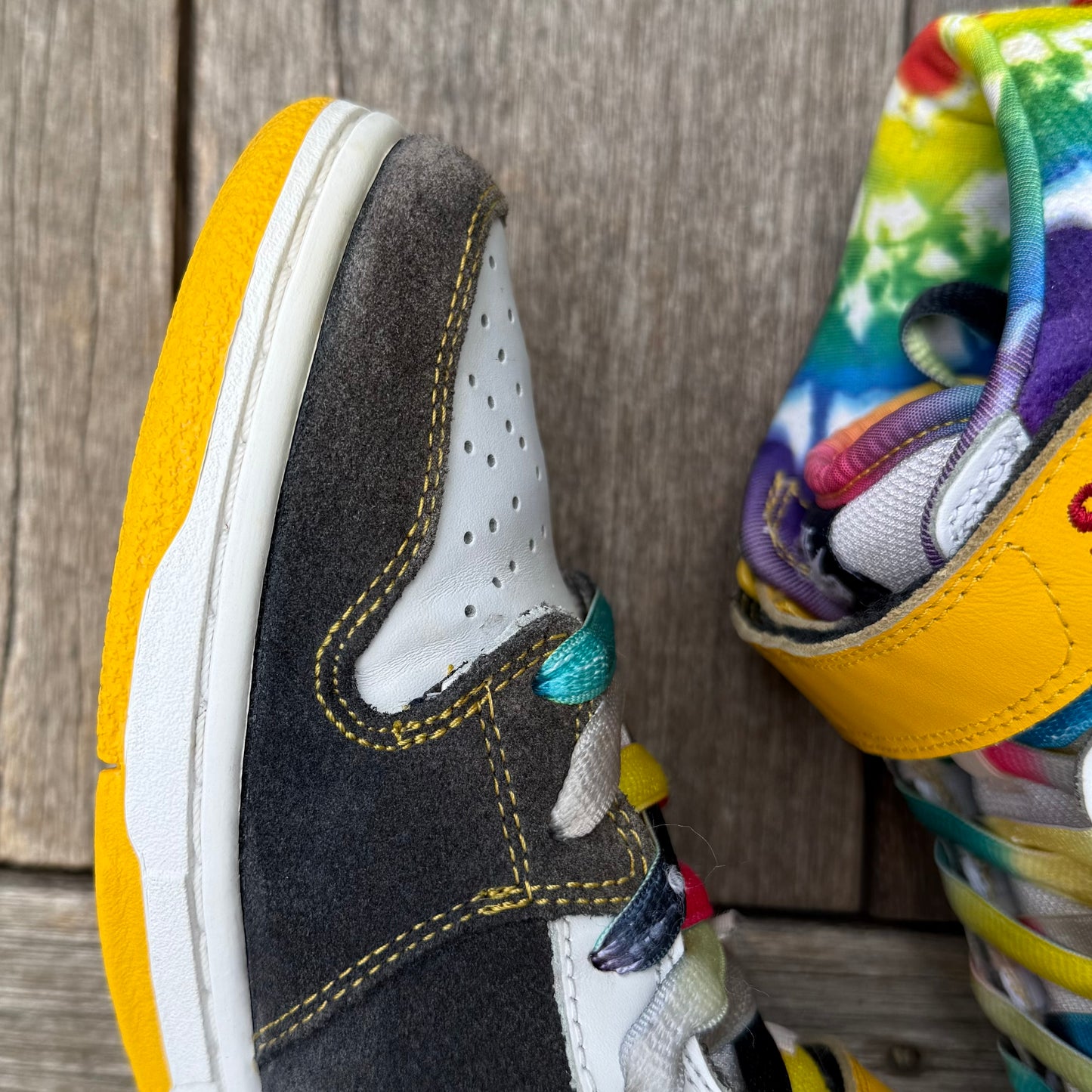 Nike SB Dunk Mid Tie Dye Size 8.5