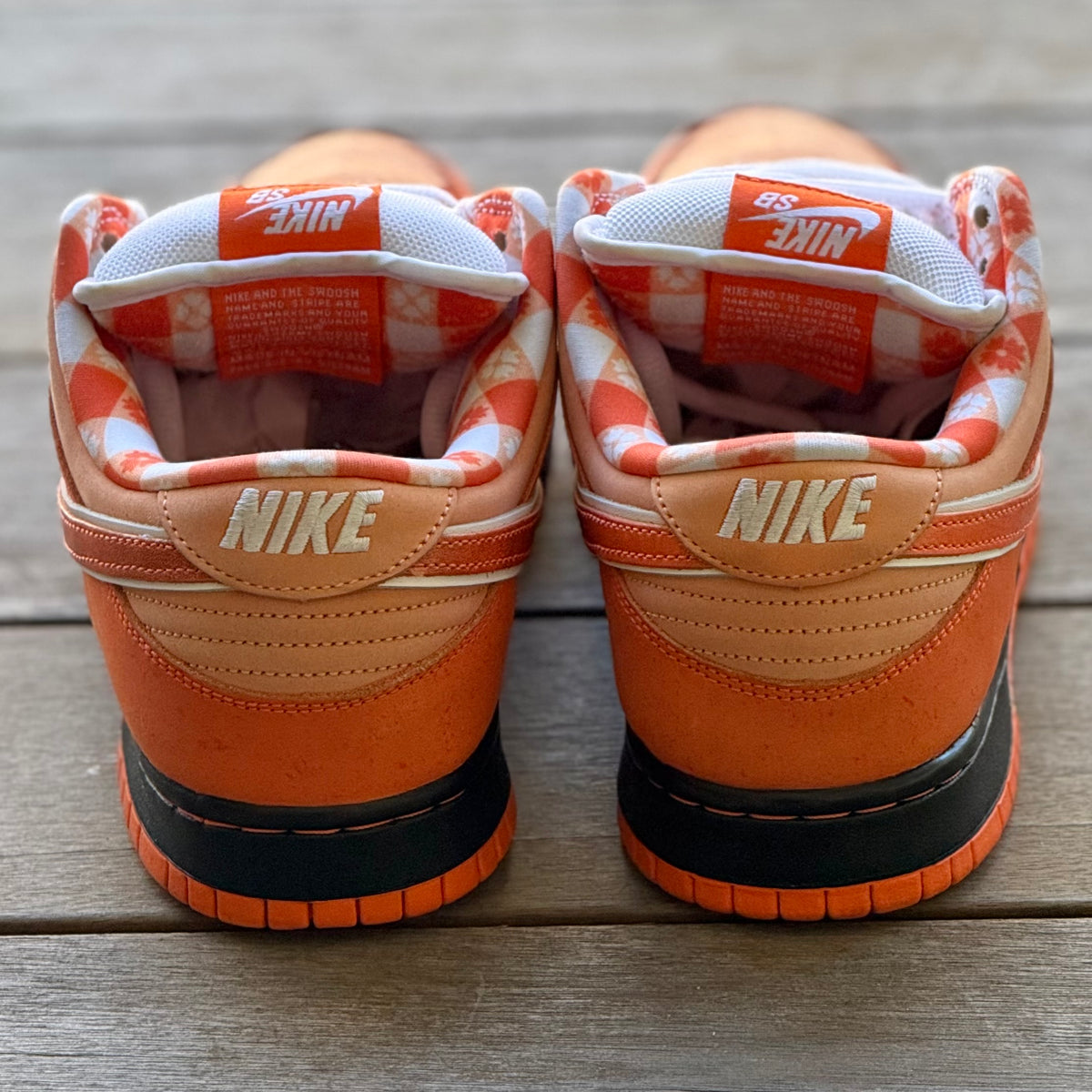 Nike SB Dunk Low Orange Lobster Size 11