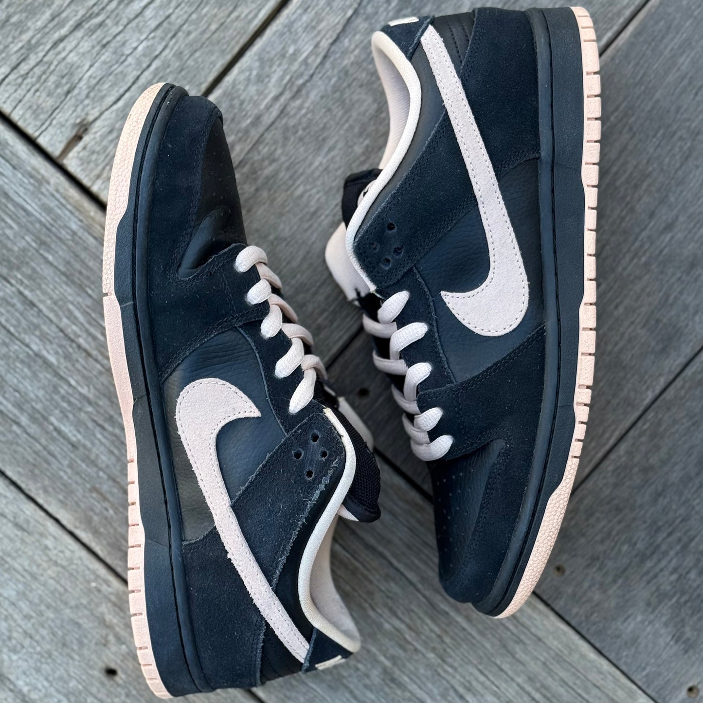 Nike SB Dunk Low Black/Pink Coral Size 10