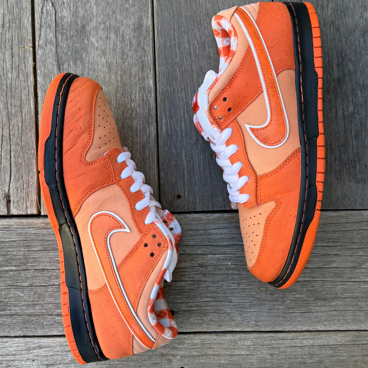 Nike SB Dunk Low Orange Lobster Size 11