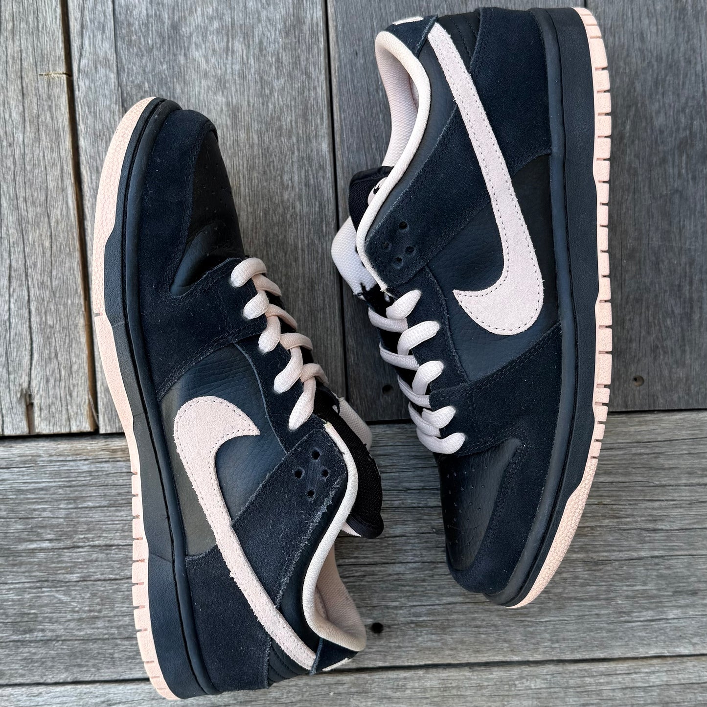 Nike SB Dunk Low Black/Pink Coral Size 10