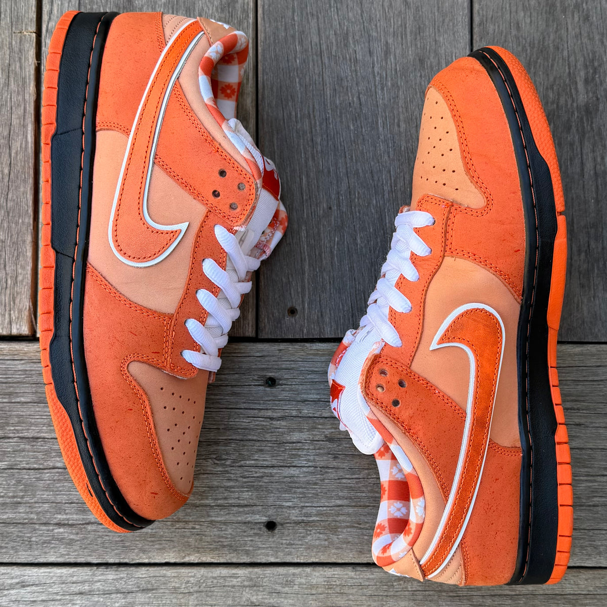 Nike SB Dunk Low Orange Lobster Size 11