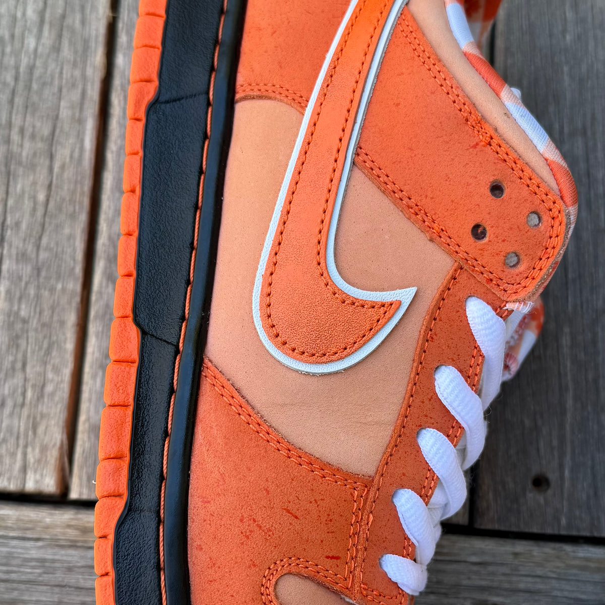 Nike SB Dunk Low Orange Lobster Size 11