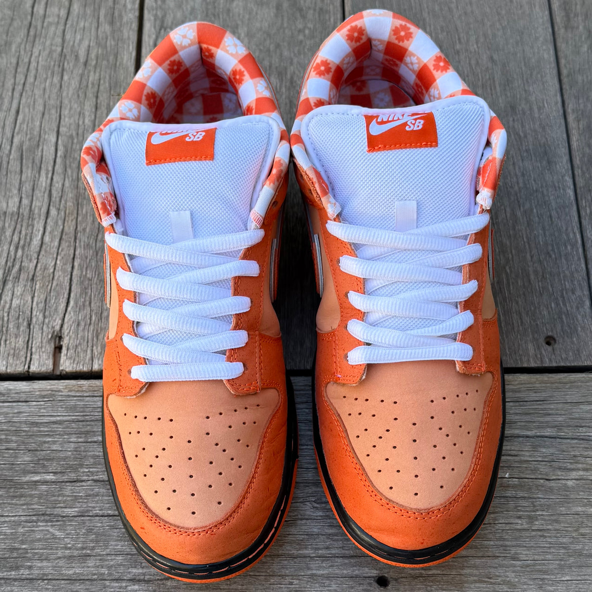 Nike SB Dunk Low Orange Lobster Size 11