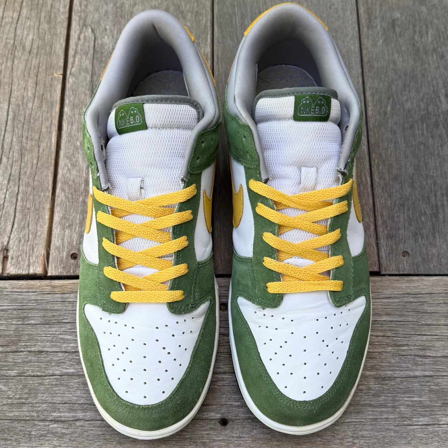 Nike Dunk Low 6.0 Dijon Tree Line Size 13