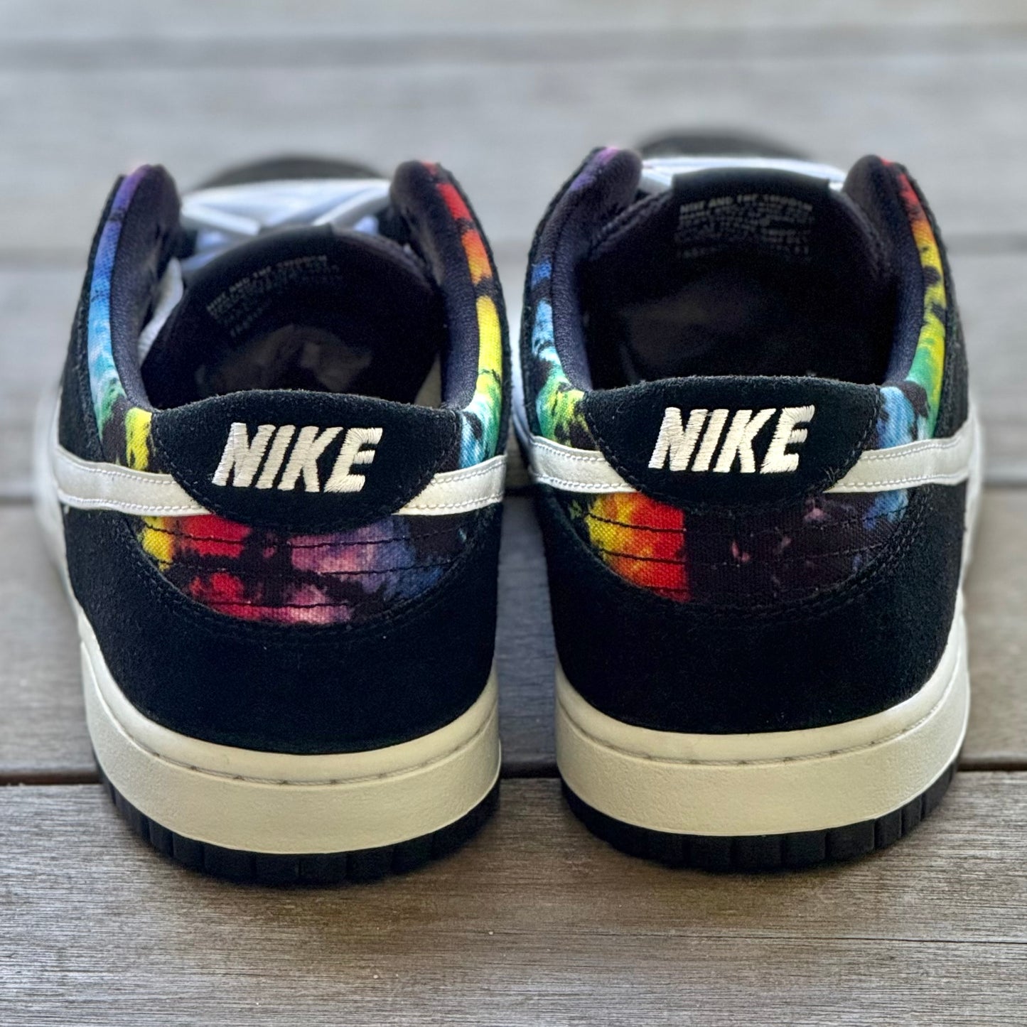 Nike SB Dunk Low Rainbow Tie Dye IW (SAMPLE) Size 10.5