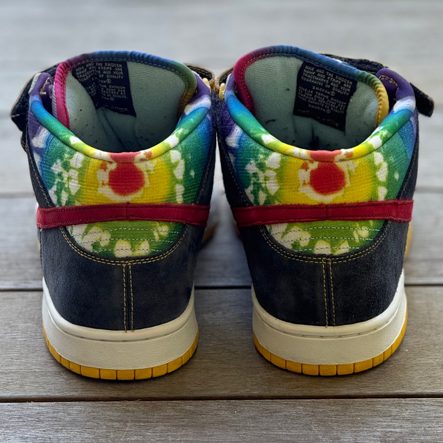 Nike SB Dunk Mid Tie Dye Size 13