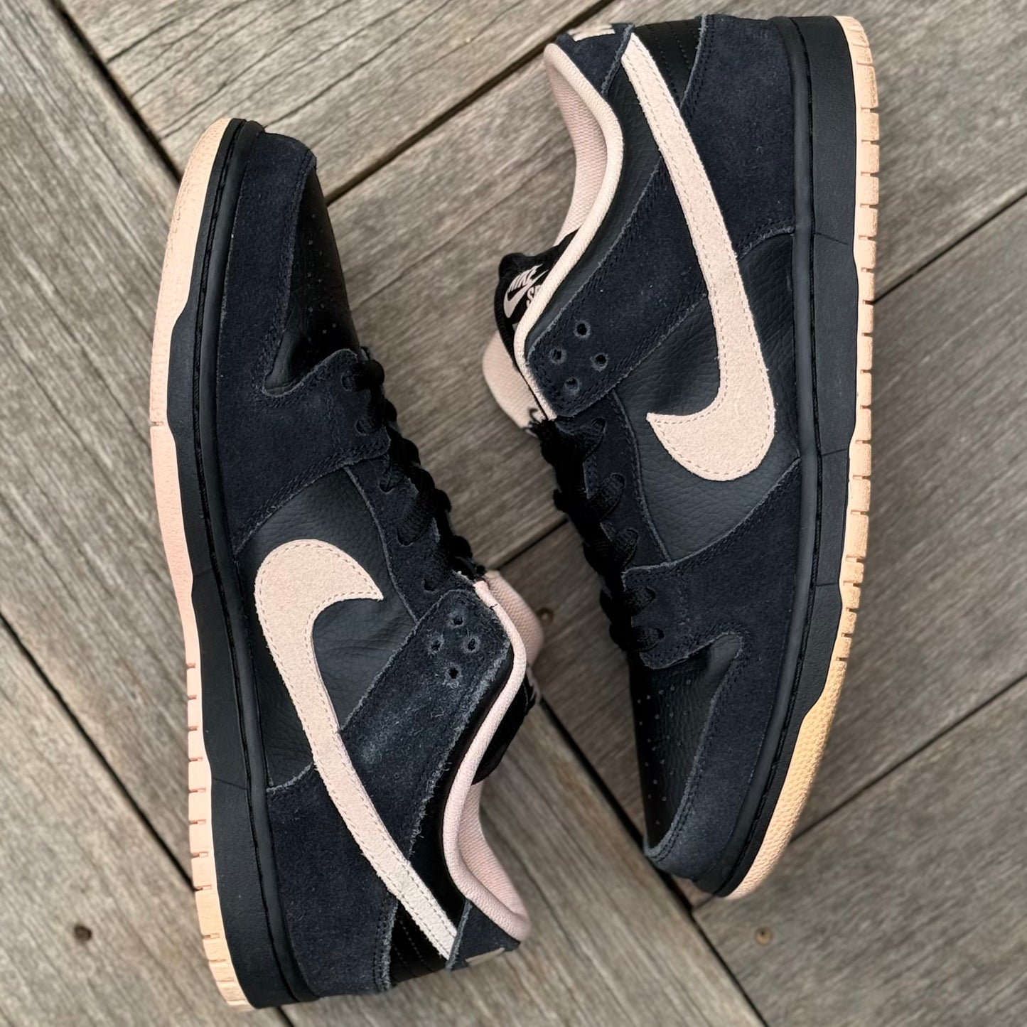 Nike SB Dunk Low Black Pink Coral Size 10