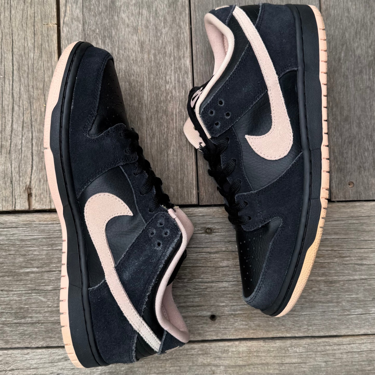 Nike SB Dunk Low Black Pink Coral Size 10