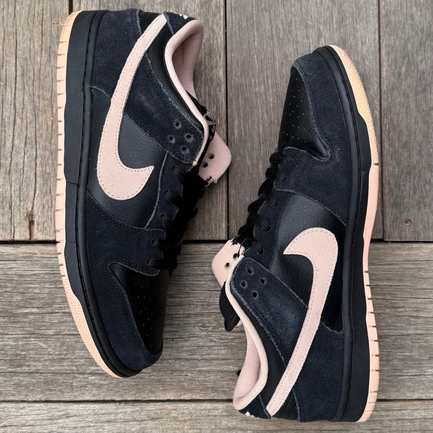 Nike SB Dunk Low Black Pink Coral Size 10