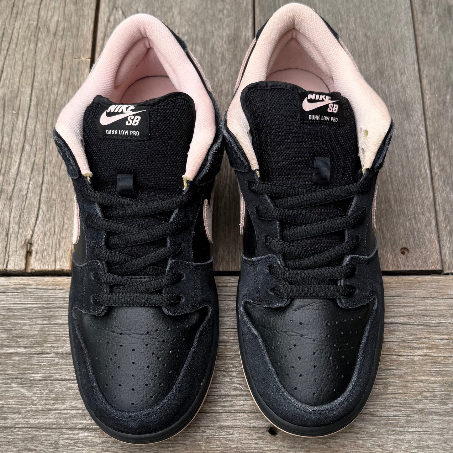 Nike SB Dunk Low Black Pink Coral Size 10