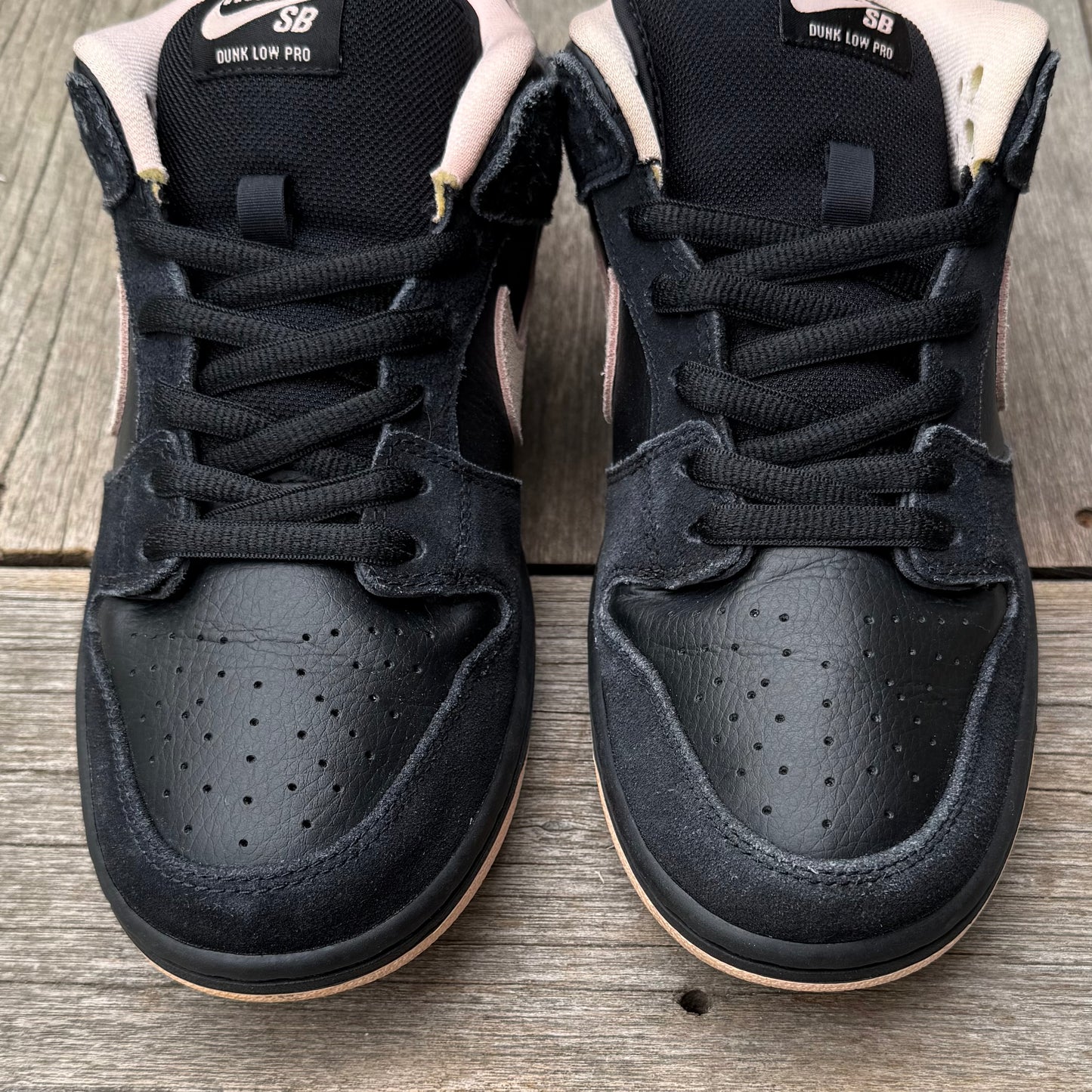 Nike SB Dunk Low Black Pink Coral Size 10