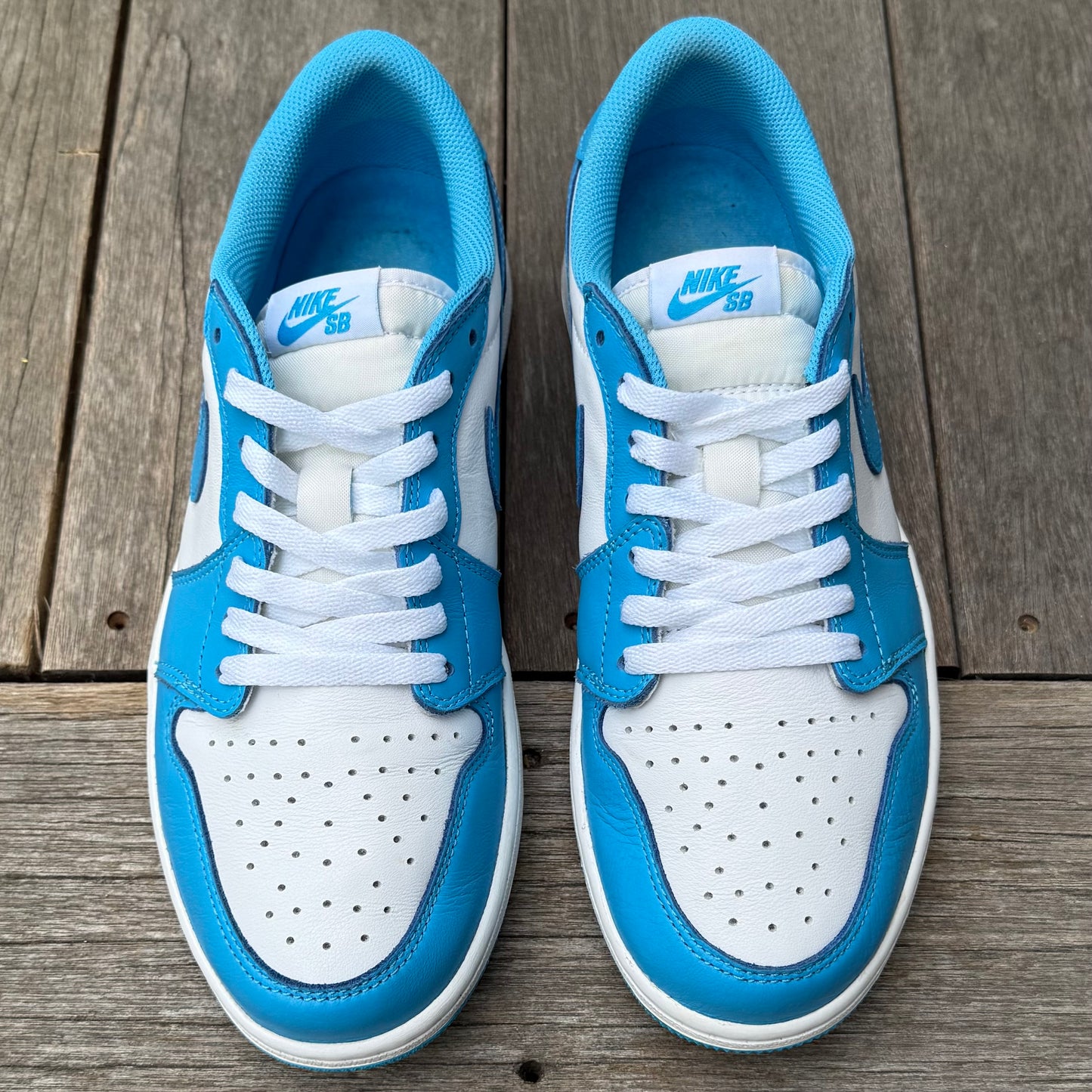 Nike SB Jordan 1 Koston UNC Powder Blue Size 9.5