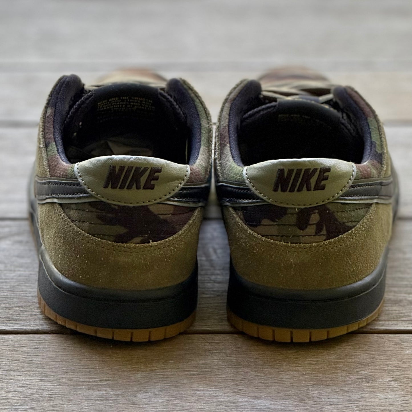 Nike SB Dunk Low Skate Camo Size 8.5