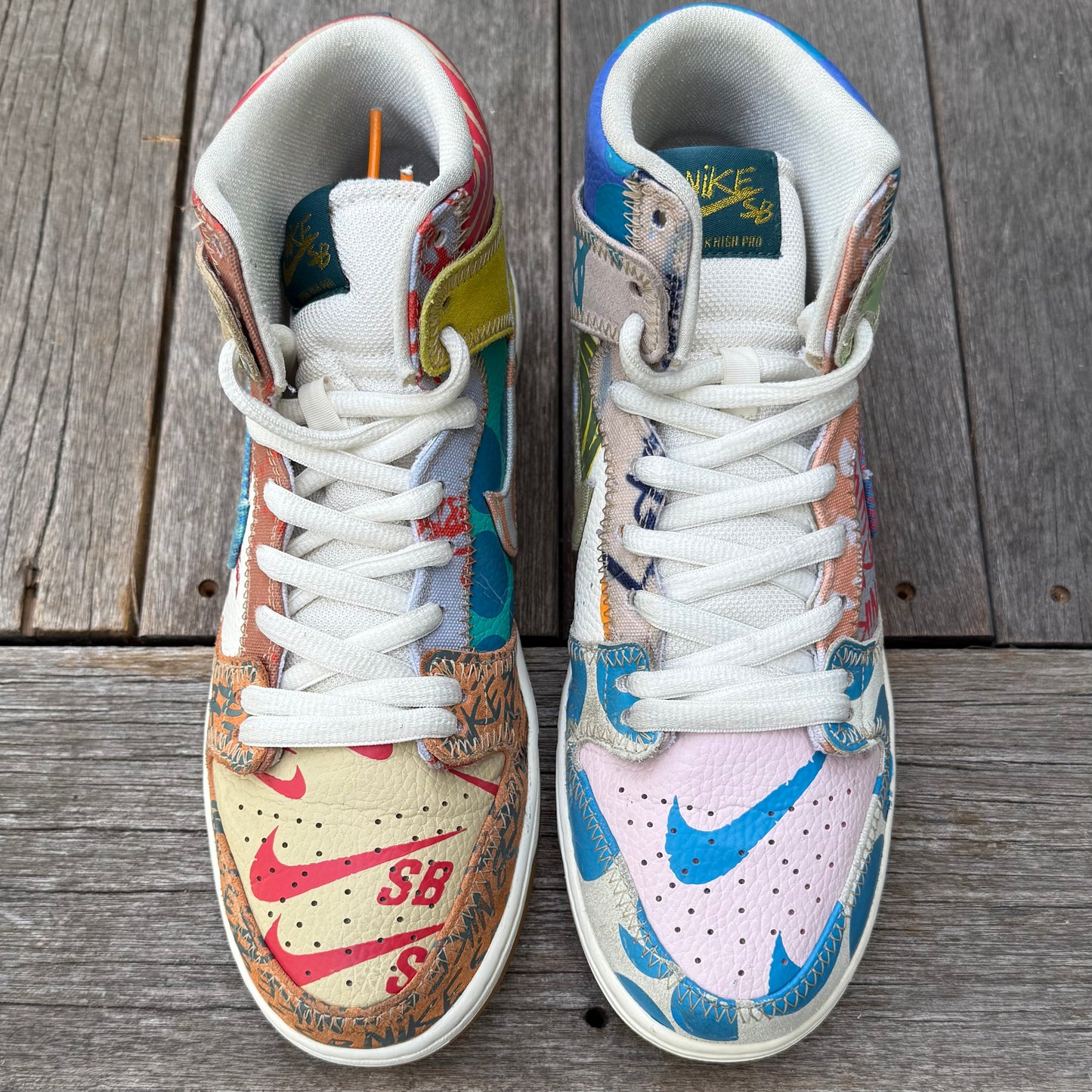 Nike SB Dunk High What the Thomas Campbell Size 9