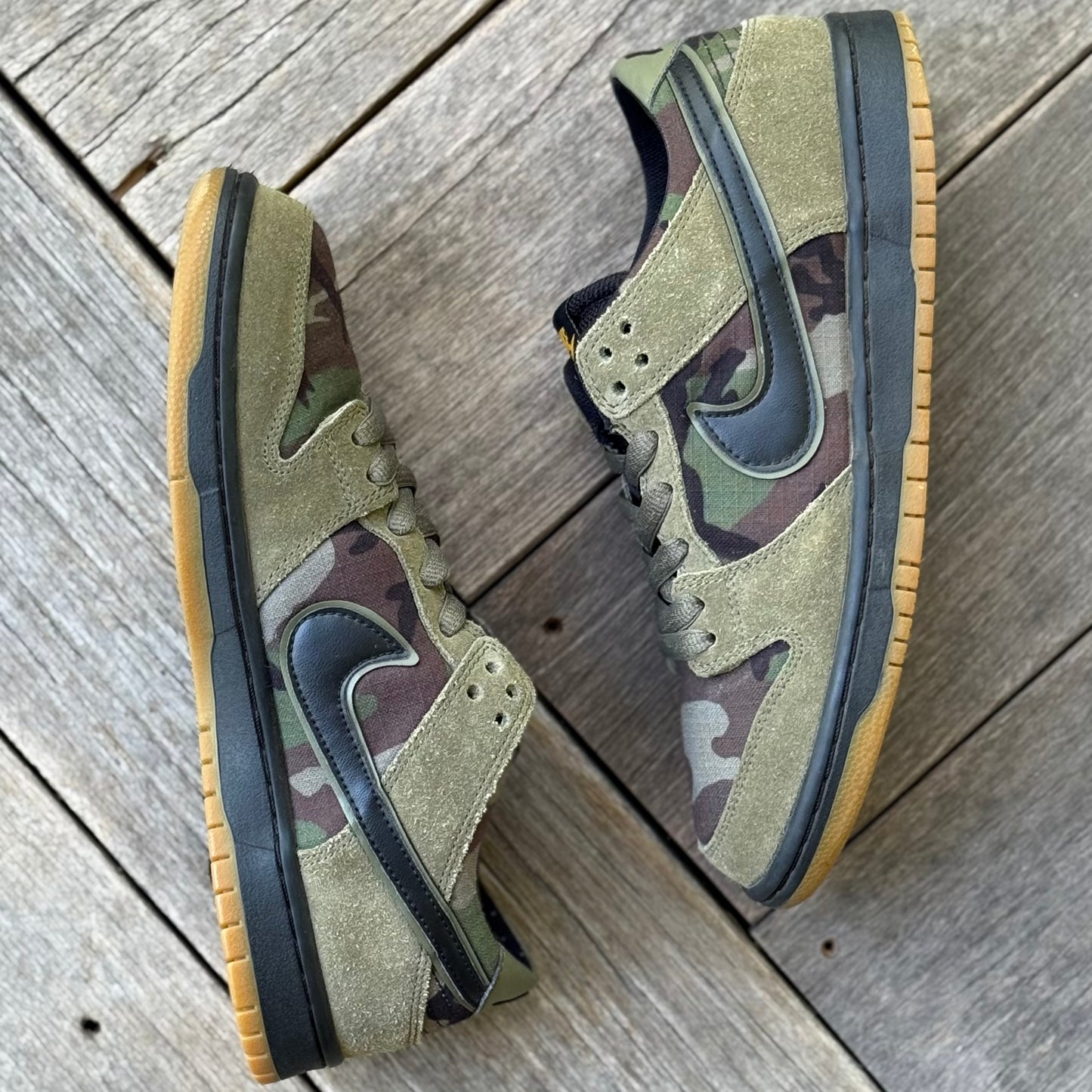 Nike SB Dunk Low Skate Camo Size 8.5