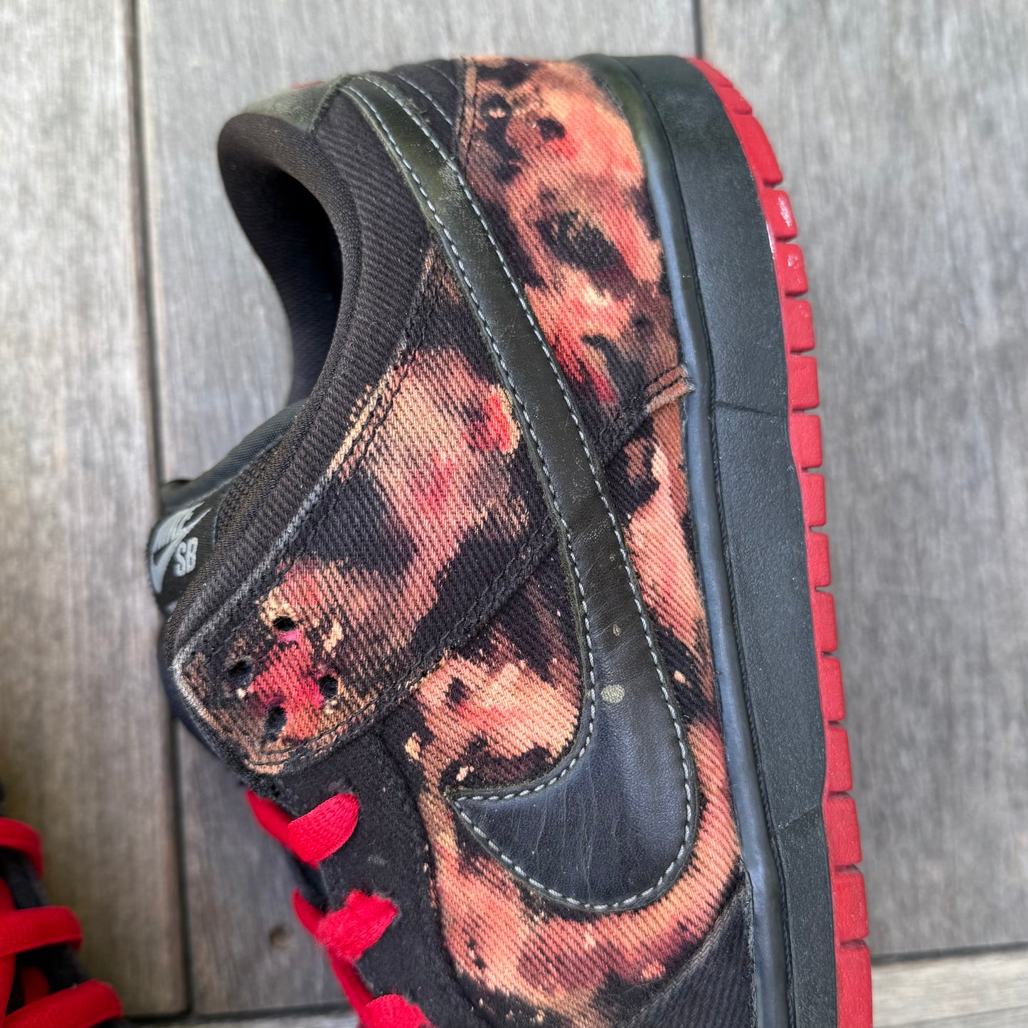 Nike SB Dunk Low DenimHead Levi’s Pushead Custom Size 11