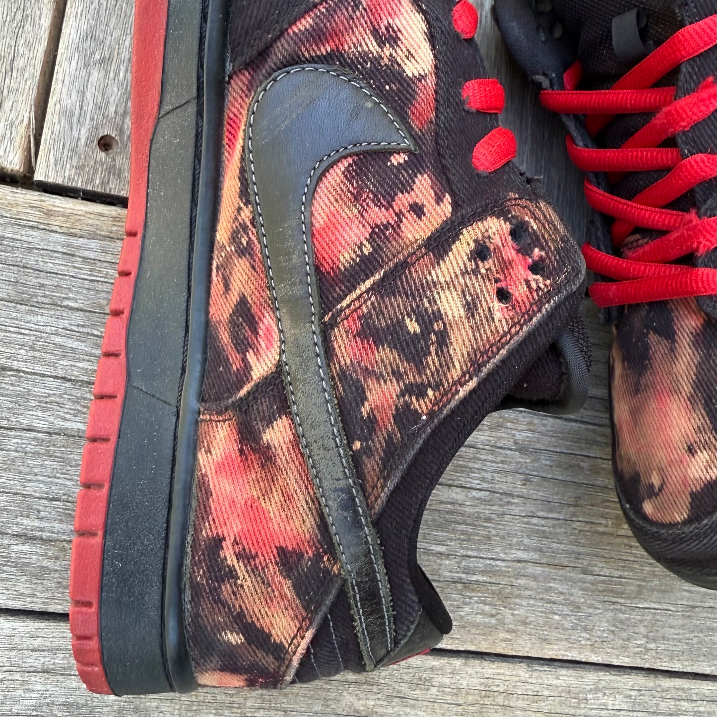 Nike SB Dunk Low DenimHead Levi’s Pushead Custom Size 11