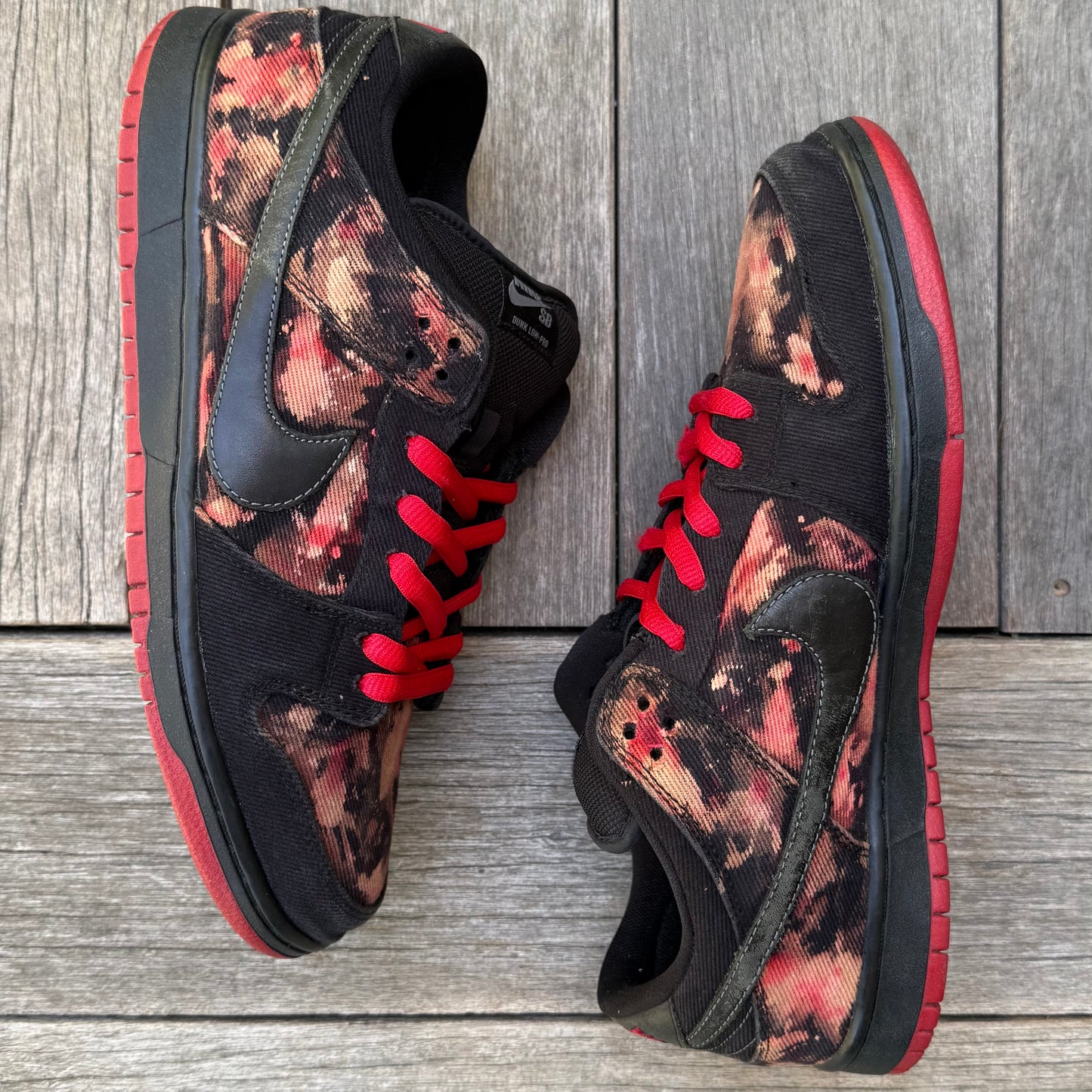 Nike SB Dunk Low DenimHead Levi’s Pushead Custom Size 11