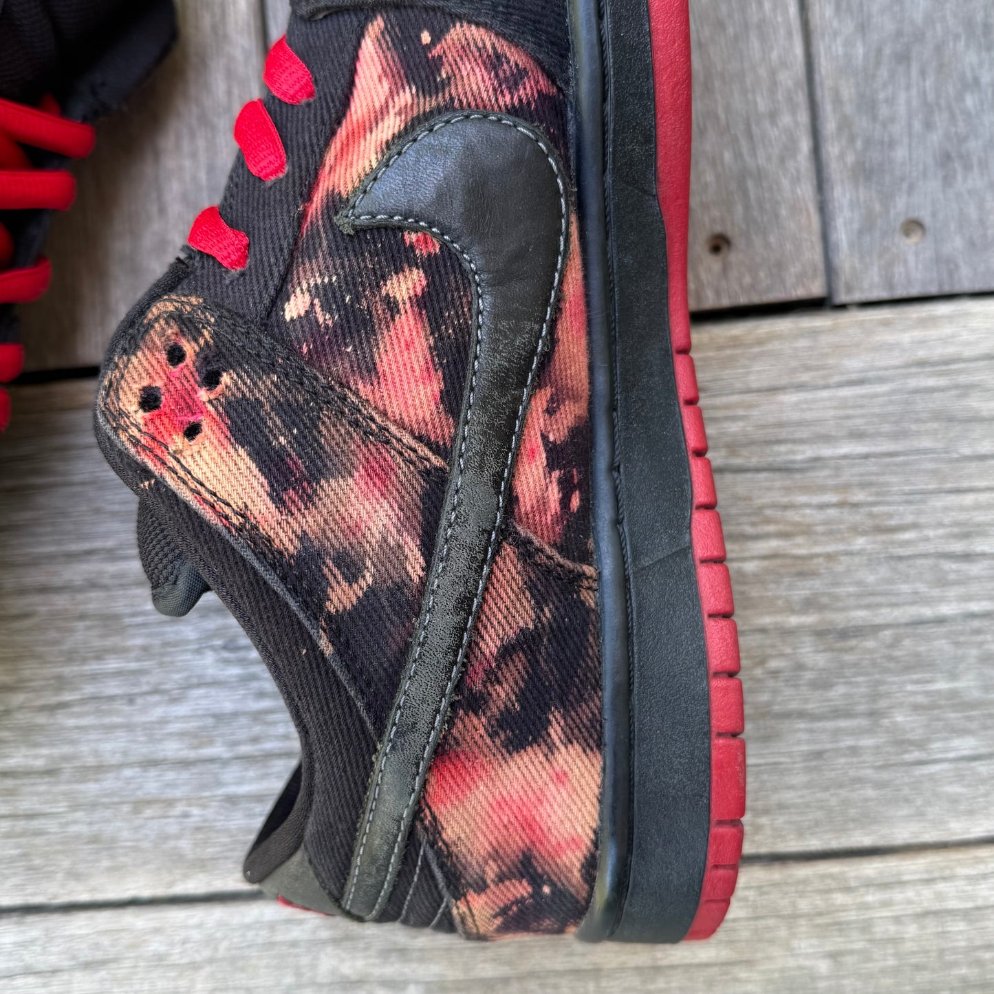 Nike SB Dunk Low DenimHead Levi’s Pushead Custom Size 11