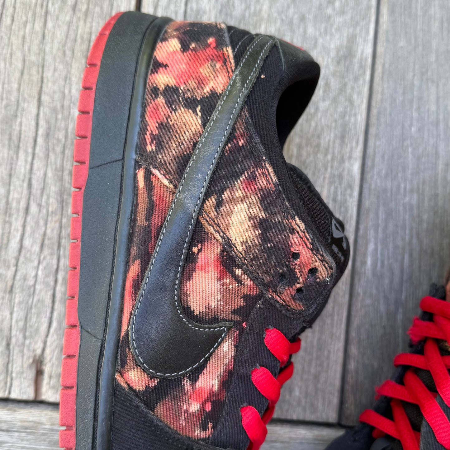 Nike SB Dunk Low DenimHead Levi’s Pushead Custom Size 11