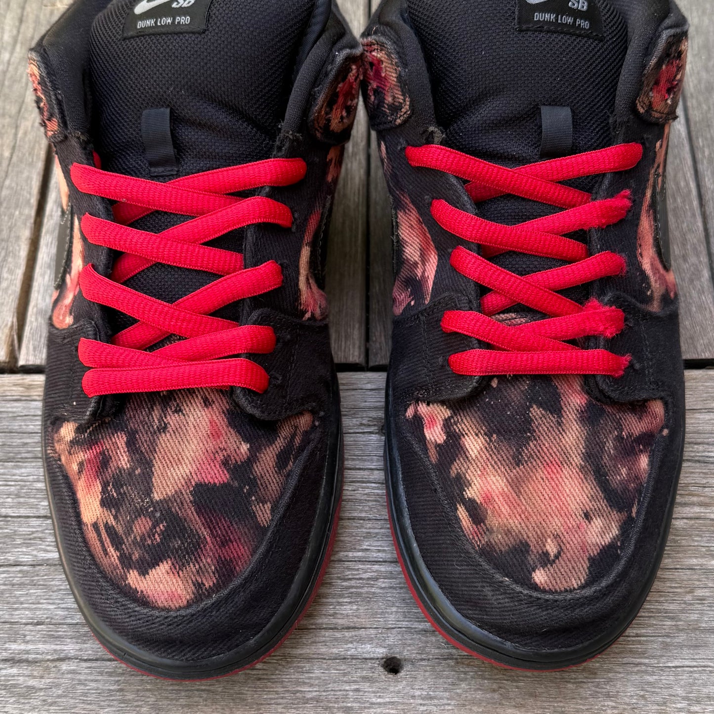 Nike SB Dunk Low DenimHead Levi’s Pushead Custom Size 11