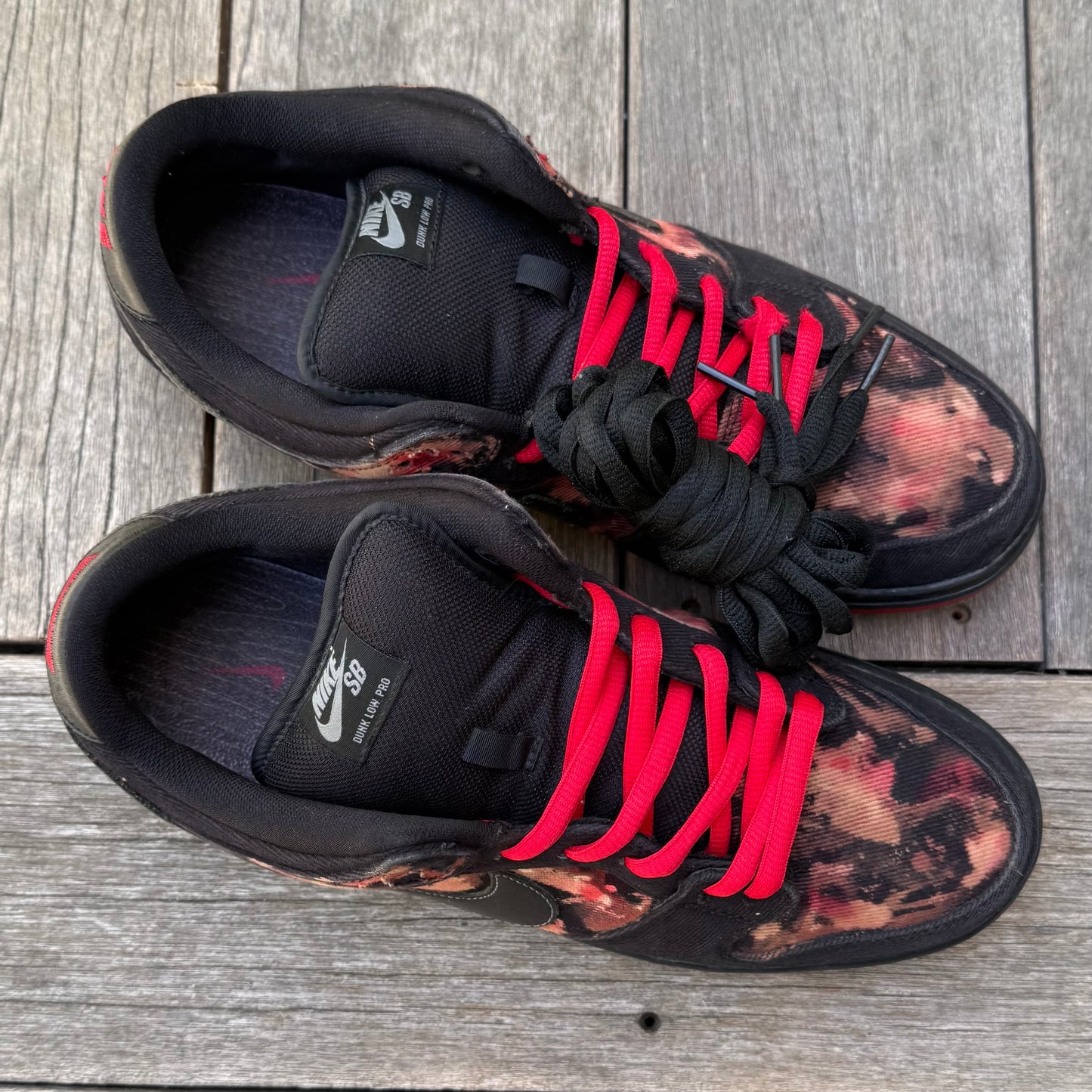Nike SB Dunk Low DenimHead Levi’s Pushead Custom Size 11