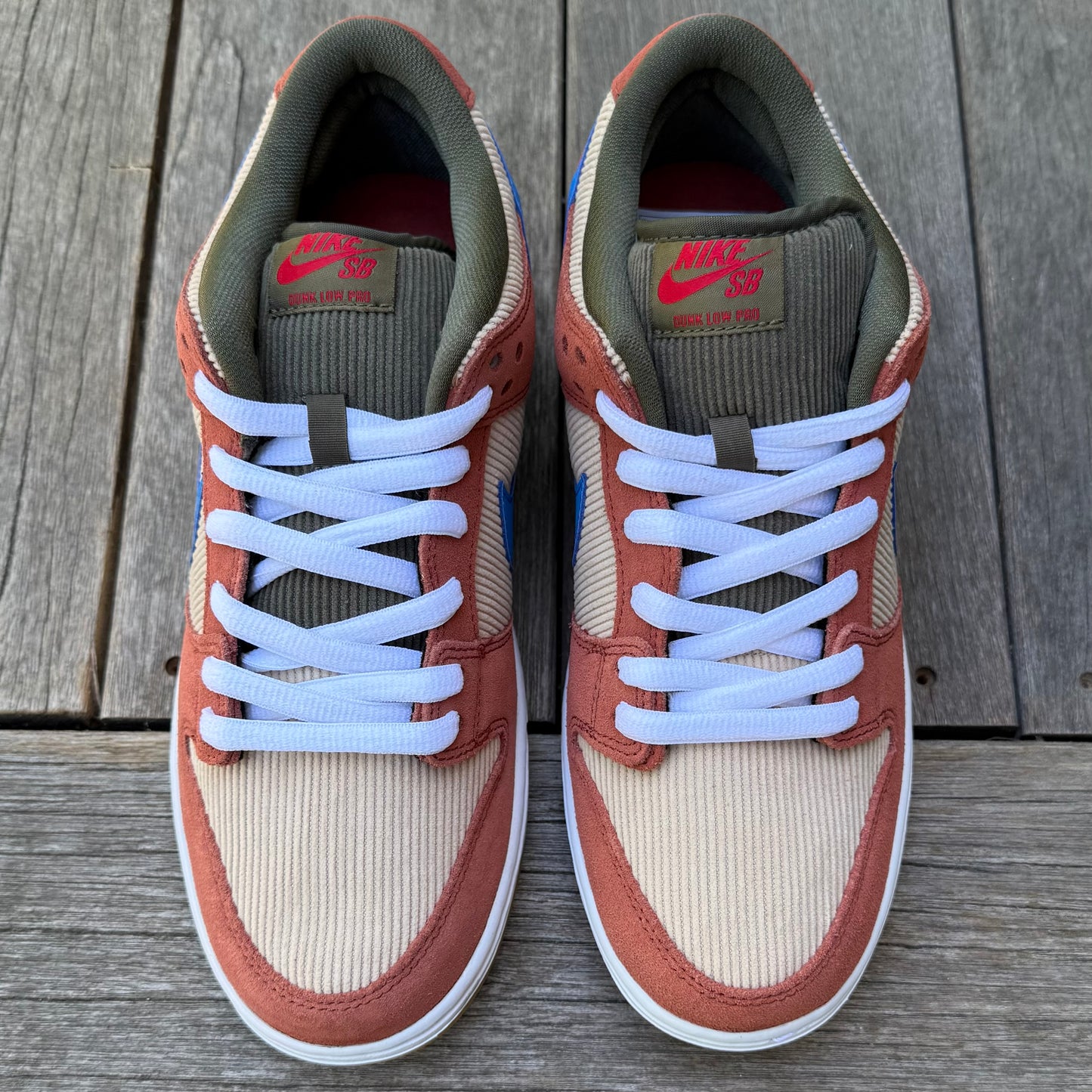 Nike SB Dunk Low Dusty Peach Corduroy Size 8.5