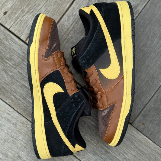 Nike SB Dunk Low Black & Tan Size 12