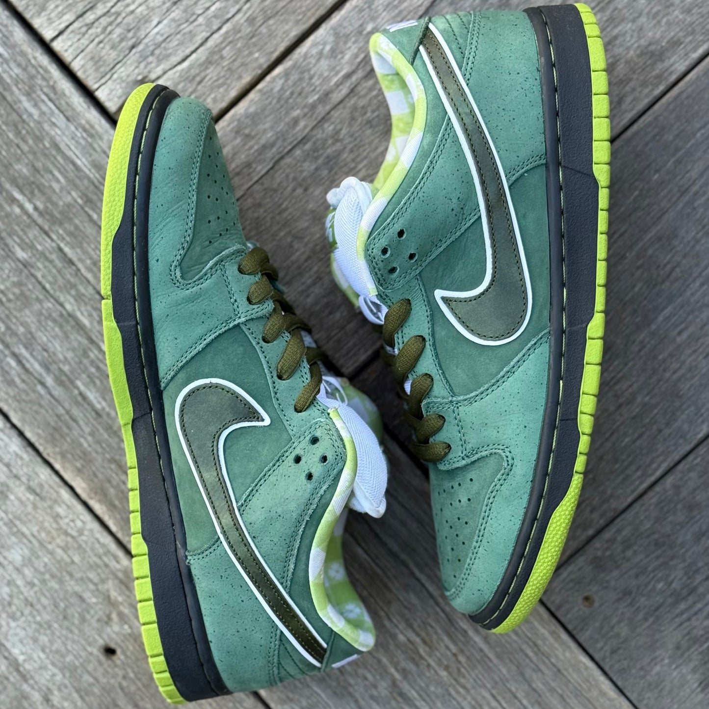 Nike SB Dunk Low Green Lobster Size 9.5