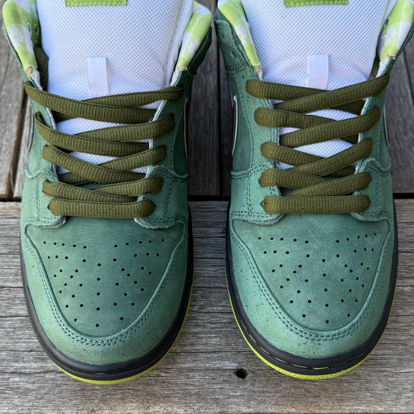 Nike SB Dunk Low Green Lobster Size 9.5