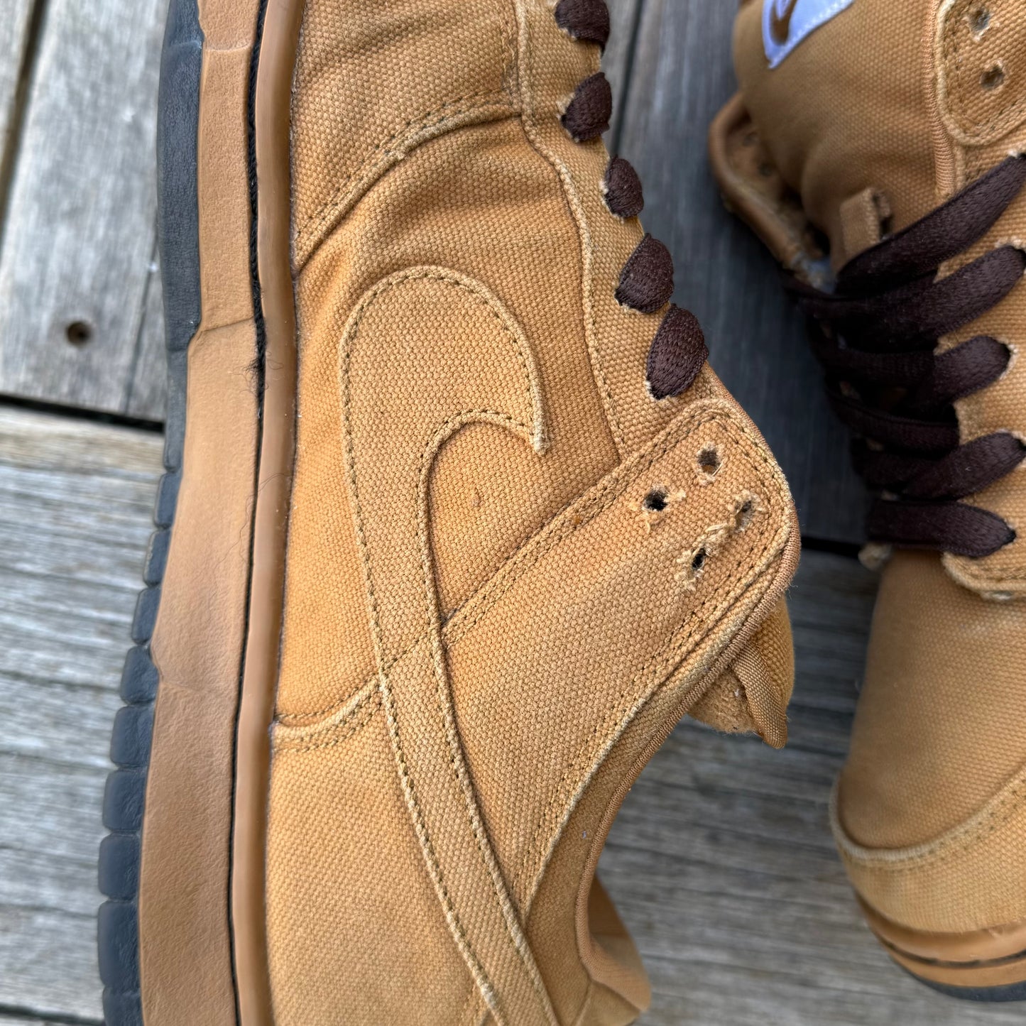 Nike SB Dunk Low Carhartt Shale Size 10.5