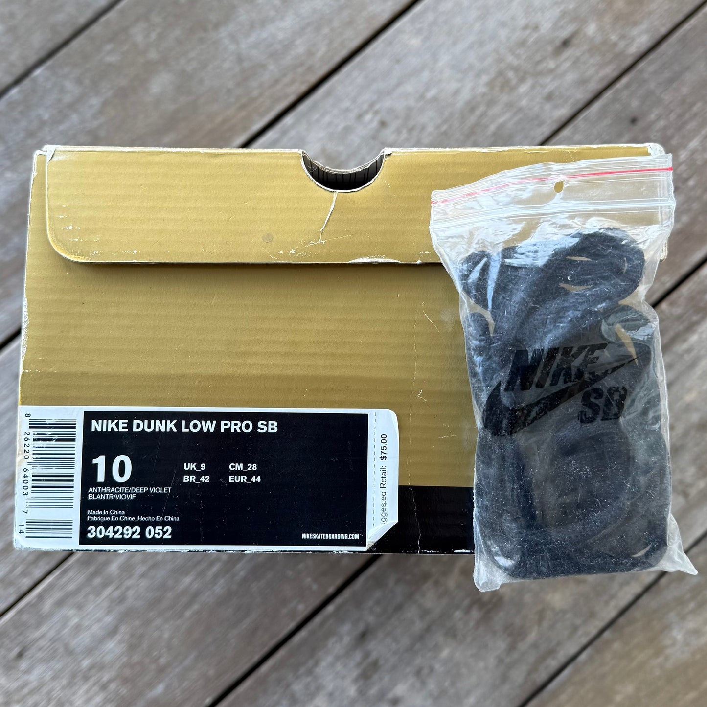 Nike SB Dunk Low Appetite for Destruction Size 10