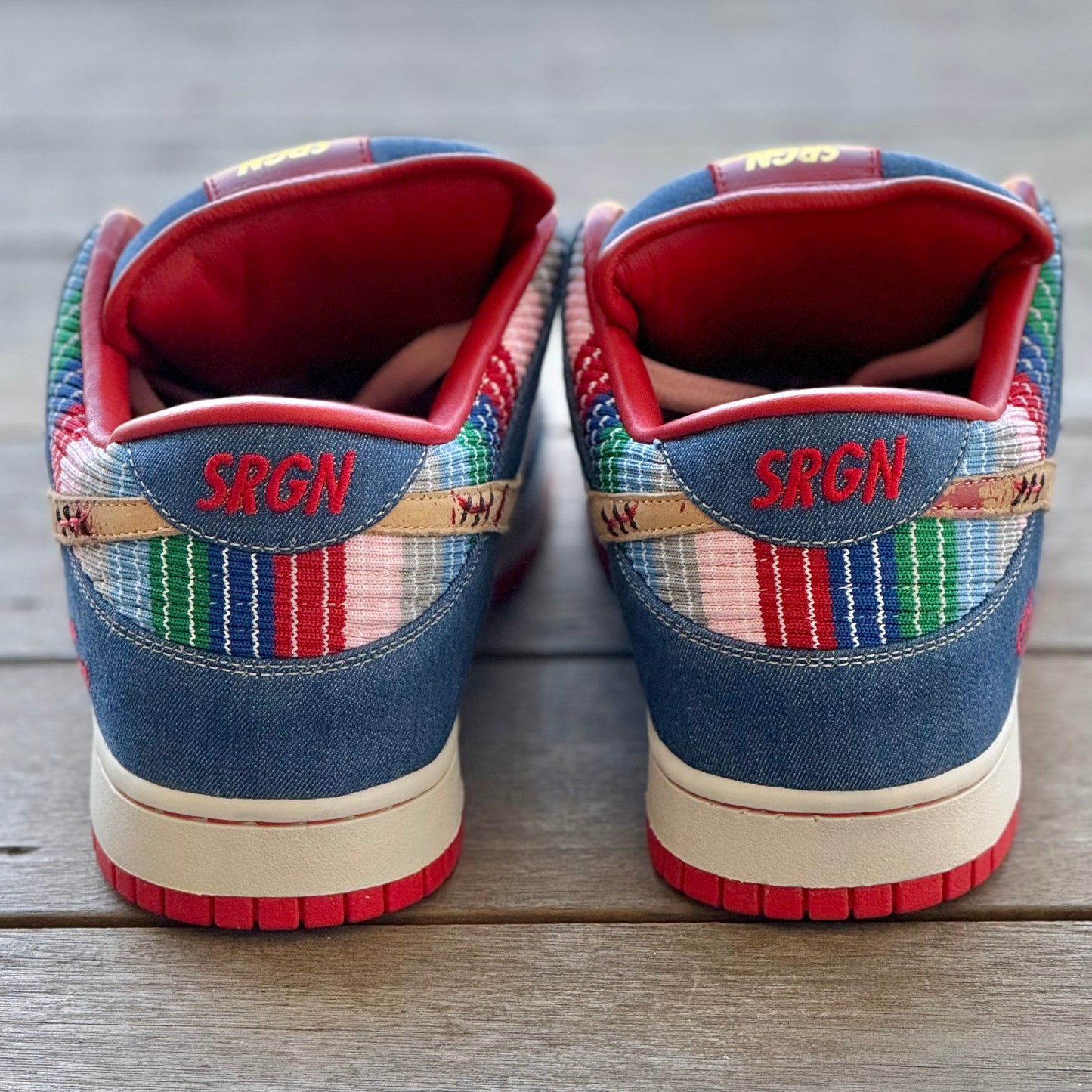 Nike SB Dunk Low Chucky SRGN (Shoe Surgeon) Custom Size 13