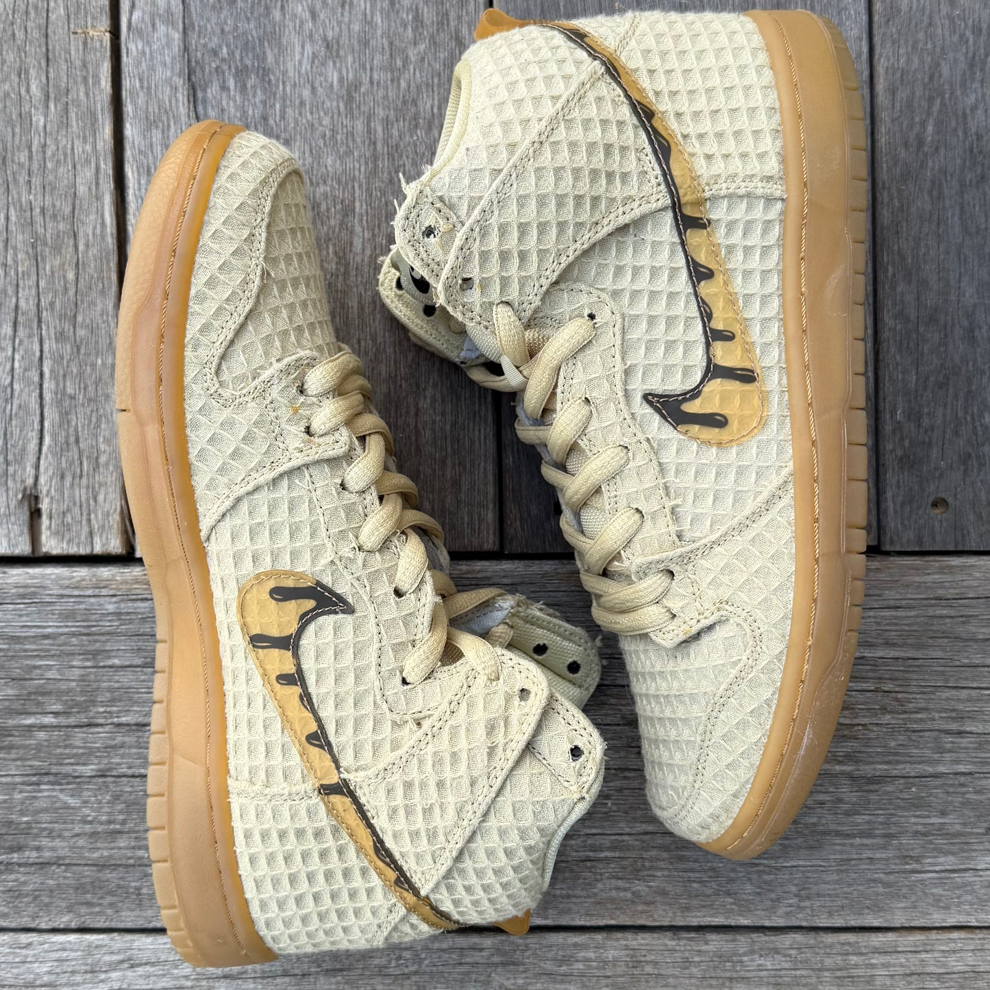 Nike SB Dunk High Chicken N Waffles Size 8