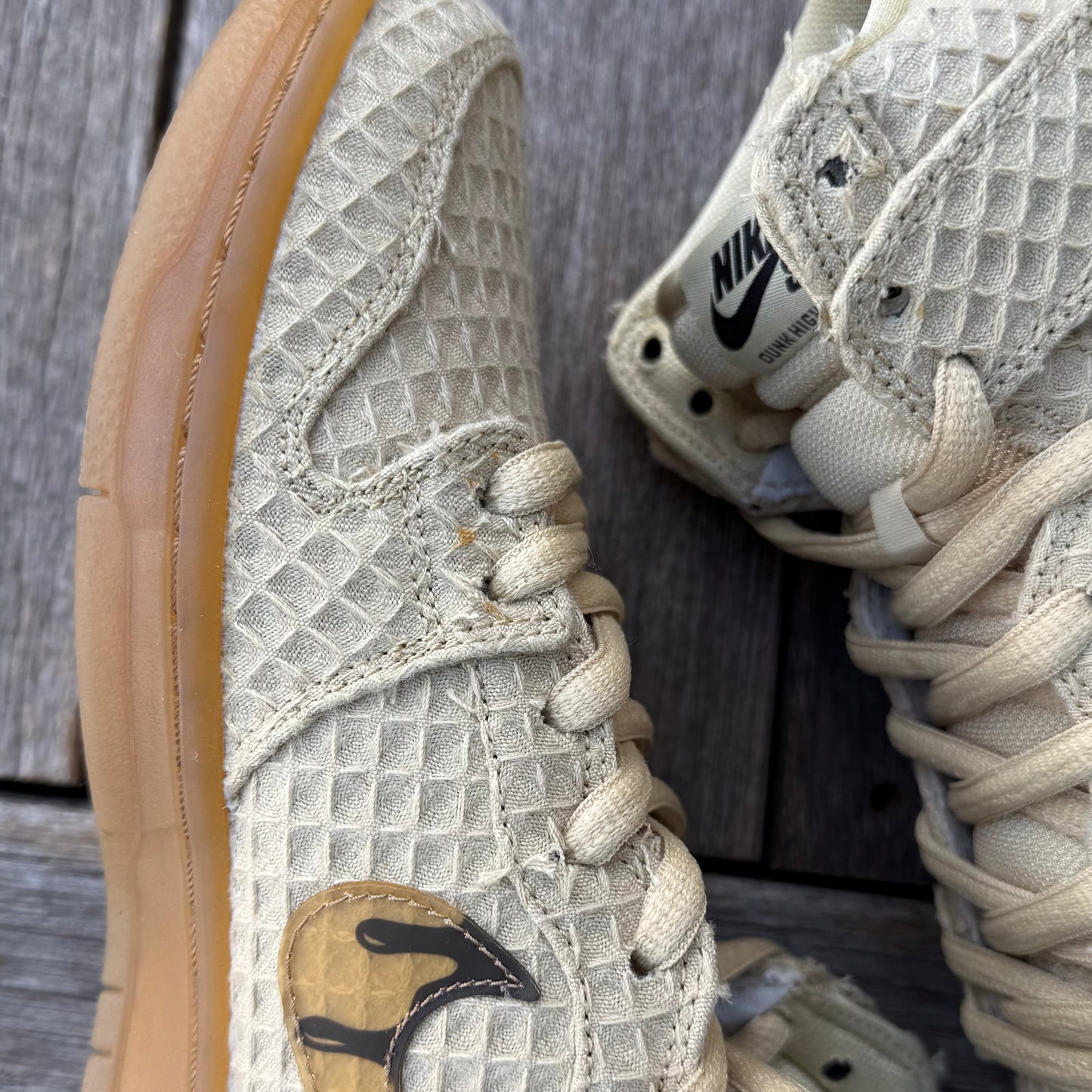 Nike SB Dunk High Chicken N Waffles Size 8