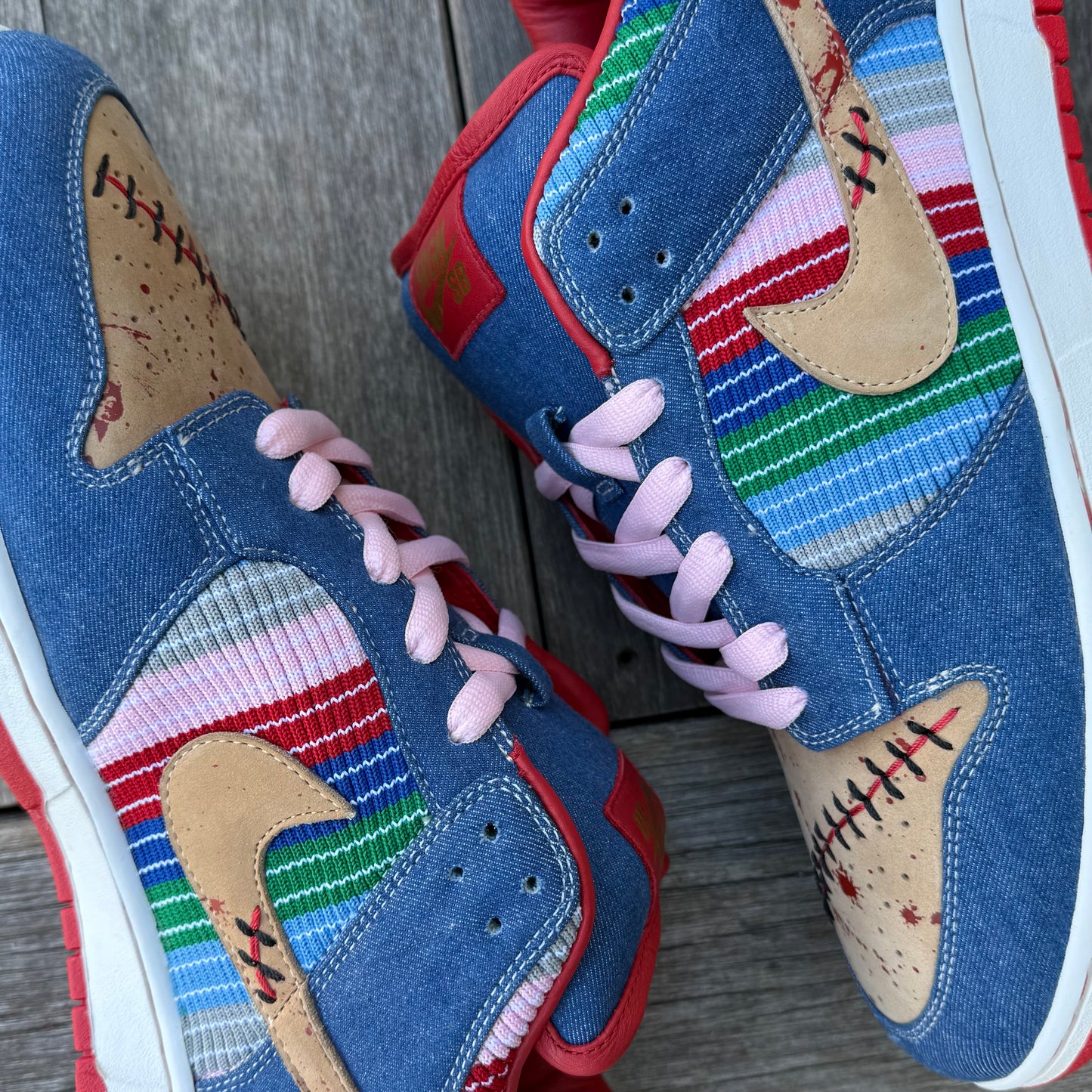 Nike SB Dunk Low Chucky SRGN (Shoe Surgeon) Custom Size 13