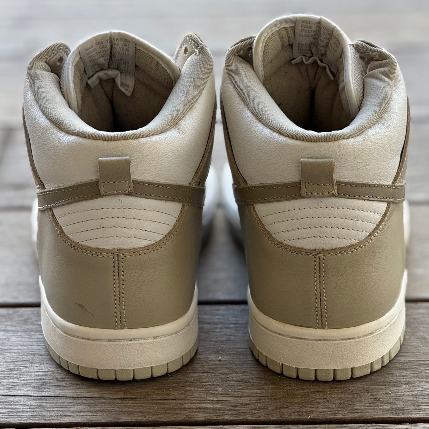 Nike SB Dunk High Khaki White Size 11