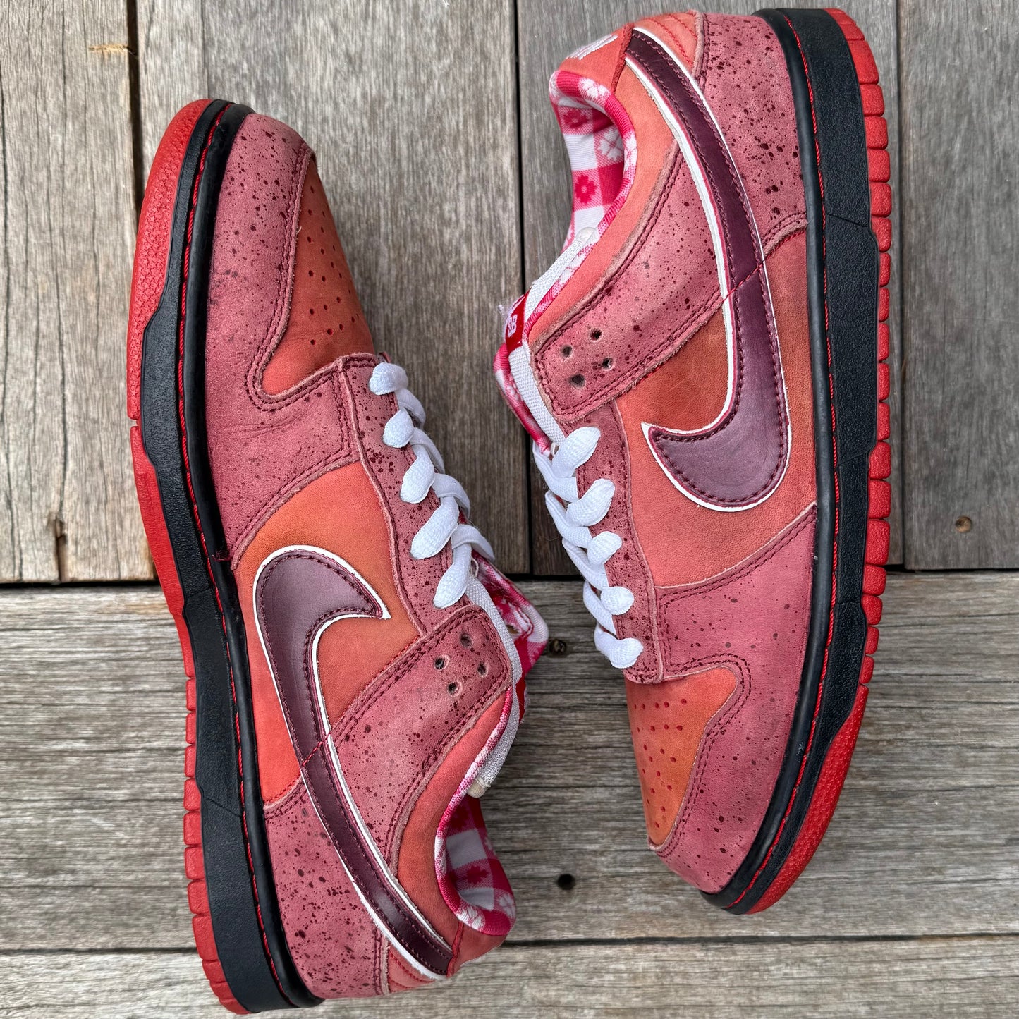 Nike SB Dunk Low Red Lobster Size 10